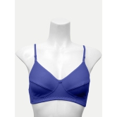 Women Daisy Bra Royal blue Color