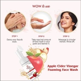 Soundarya Herbs Apple Cider Vinegar Foaming Face Wash - 100ml | Natural Cleanser and Skin Clarifier (Apple Cider)