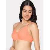 IN CARE LINGERIE - Peach Cotton Non Padded Women's T-Shirt Bra ( Pack of 1 ) - None