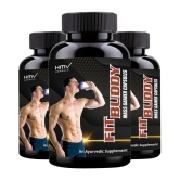 HMV Herbals Fit Buddy Herbal Body Growth Capsule 90 no.s Pack of 3