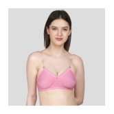 TCG - Pink Cotton Blend Non Padded Womens Push Up Bra ( Pack of 1 ) - None