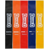 Diablo 1 ft Yoga/ Pilates Bands - Multi Color