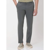 Olive Ankle Length Stretch Chinos