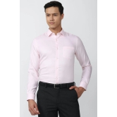 Men Pink Regular Fit Formal Full Sleeves Formal Shirt