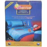 Hugs'n'Rugs Single Cotton Multi Embroidery Comforter