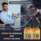 Arka Botanicals Ashwagandha & Adam Plus Combo | Ayurvedic Formula for Mens Wellness & Vitality | Natural Adaptogen with Shilajit, Ashwagandha & Safed Musli