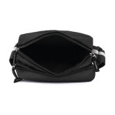 Da Tasche Twill SLing Bag Polyester Black Passport Holder - Black