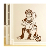 Decor Villa Jai Jai Hanuman PVC Wall Stickers