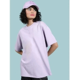 PPTHEFASHIONHUB Lavender Cotton Blend Womens T-Shirt ( Pack of 1 ) - None