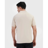 Forbro Beige Cotton Regular Fit Mens Sports Polo T-Shirt ( Pack of 1 ) - None