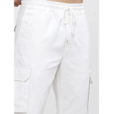 Ketch Tapered Flat Mens Joggers - white ( Pack of 1 ) - None