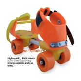 sevriza orange and yeallow Roller Skates For Kids Age Group 3 -15 Years Adjustable