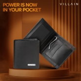 VILLAIN Leather Wallet