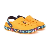 Aqualite Boys Yellow & Navy Blue Clogs - None