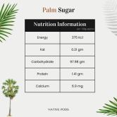 Native Pods Palm Jaggery Powder 250gm | Palm Sugar, Sugar Alternative | Natural Sweetener,|