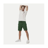 Radprix Green Cotton Mens Shorts ( Pack of 1 ) - None