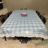 Burberry Table Cover-Blue