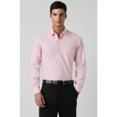 Men Pink Slim Fit Formal Full Sleeves Formal Shirt