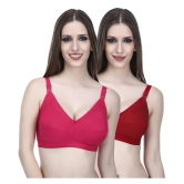 Elina Cotton T-Shirt Bra - Multi Color - 36D