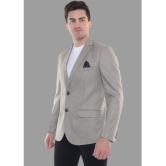 DKGF Fashion - Beige Polyester Regular Fit Men's Blazer ( Pack of 1 ) - None