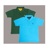 NEUVIN - Multi Baby Boy Polo T-Shirt ( Pack of 2 ) - None