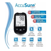 AccuSure Instant Digital Simple Glucometer Kit with 25 Strips,10 Lancet,1 Lancing device