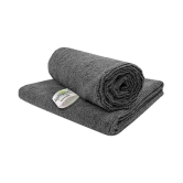 SOFTSPUN Set of 2 Microfibre Bath Towel Gray - Gray