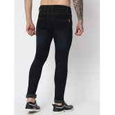 AngelFab Skinny Fit Faded Mens Jeans - Black ( Pack of 1 ) - None