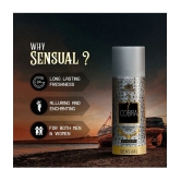 St. John Cobra Sensual 150ml*2 Long Lasting Deodorant Spray for Men 150 ml ( Pack of 2 )