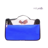 PrettyKrafts Blue Vanity Kit and pouches - 1 Pc - Blue