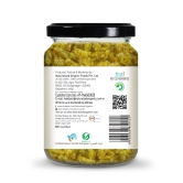 Natureland Organics Green Chilli And Garlic Pickle, 350 gm Each - Pack of 2