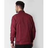 4B Nylon Mens Windcheater Jacket - Maroon ( Pack of 1 ) - None