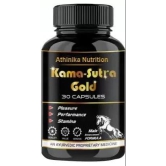 Athinika Nutrition Kama Sutra Gold Testo Booster Tablets - Ayurveda Herbs for Daily Wellness