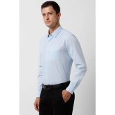 Men Light Blue Slim Fit Formal Full Sleeves Formal Shirt