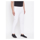 RANBOLT - White Polyester Men's Sports Trackpants ( Pack of 1 ) - M