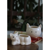 Cat & Kitty Planter