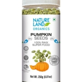 Natureland Organics Seeds Combo - Watermelon Seeds (Raw) 250 gm, Pumpkin Seeds (Raw) 250 gm & Chia Seeds (Raw) 300 gm