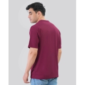 Forbro Maroon Cotton Regular Fit Mens Sports T-Shirt ( Pack of 1 ) - None