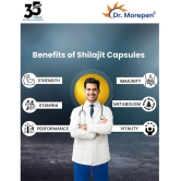 Dr. Morepen Shilajit Capsules - Strength & Stamina Booster