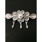 Silver Hair Clip