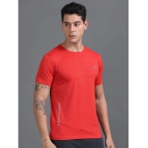 JILZ Polyester Regular Fit Solid Half Sleeves Mens T-Shirt - Multicolor ( Pack of 2 ) - None