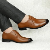 WUGO::Latest Fabulous Men Formal Shoes|Tan Derby Shoes|Office Shoes For Mens & Boys (Free Home Delivery)