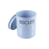 Biscuits Jar with Lid - (Blue, 1700mL)