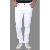 x20 - White Denim Skinny Fit Men's Jeans ( Pack of 1 ) - None