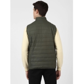 UrbanMark Men Olive Regular Fit Men Quilted Puffer Jacket - None