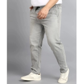 Urbano Plus Regular Fit Washed Mens Jeans - Grey ( Pack of 1 ) - None