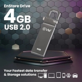 EVM 4GB Metal USB 2.0 Pendrive