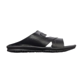 KHADIM - Black Mens Sandals - None