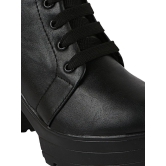 Shoetopia Black Womens Ankle Length Boots - None