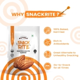 Nutraj Snackrite Roasted & Salted Almonds Badam 150gm 150g (Pack of 4)